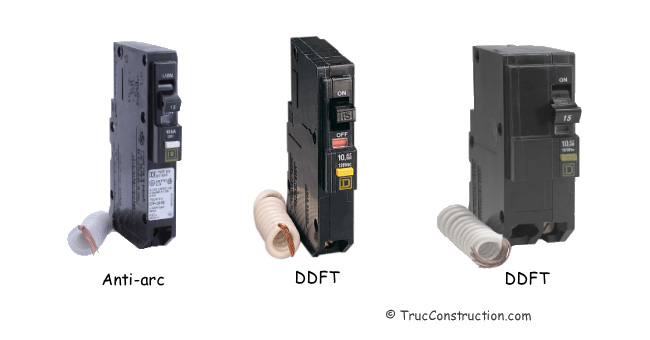 Disjoncteurs électriques simple et double